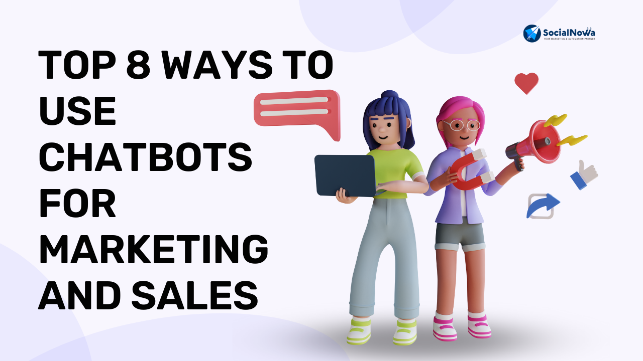 use chatbot for marketing and sales