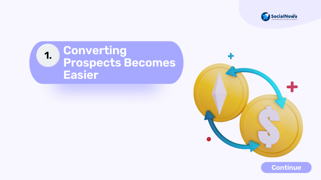 Converting Prospects Becomes Easier