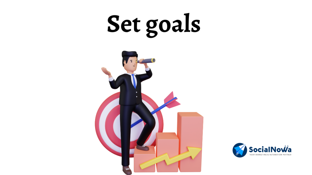 Set goals | chatbot marketer
