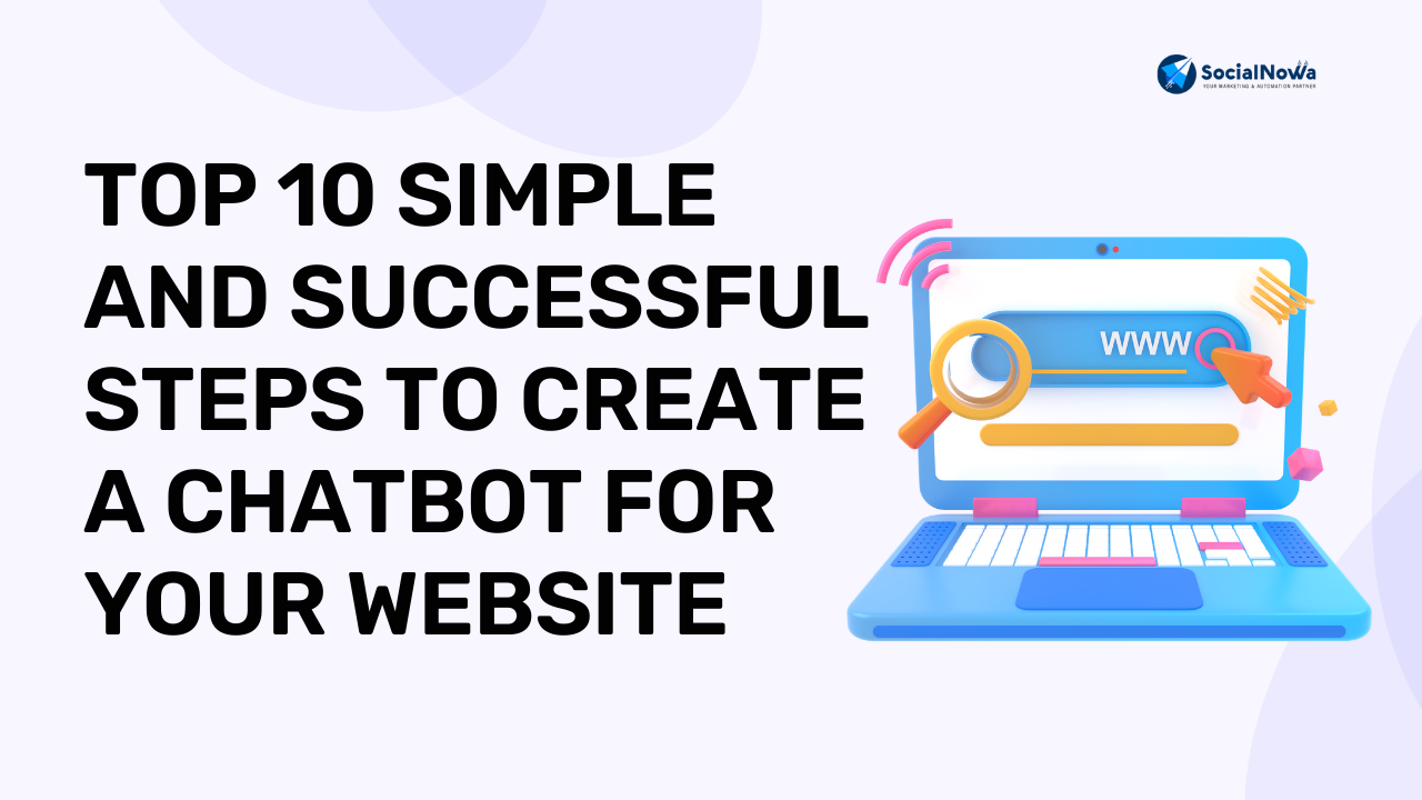 create chatbot for your website