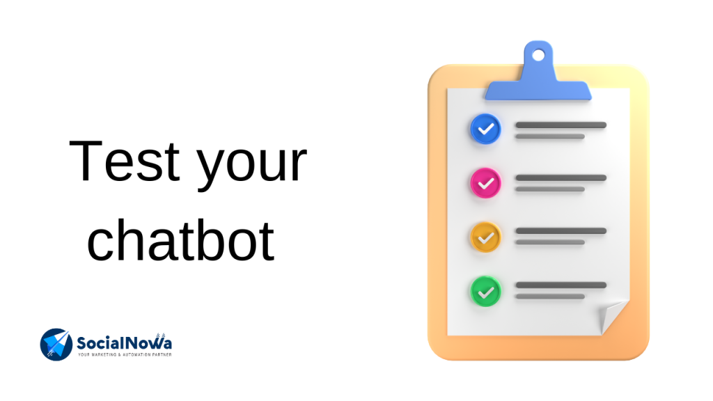 Test your chatbot