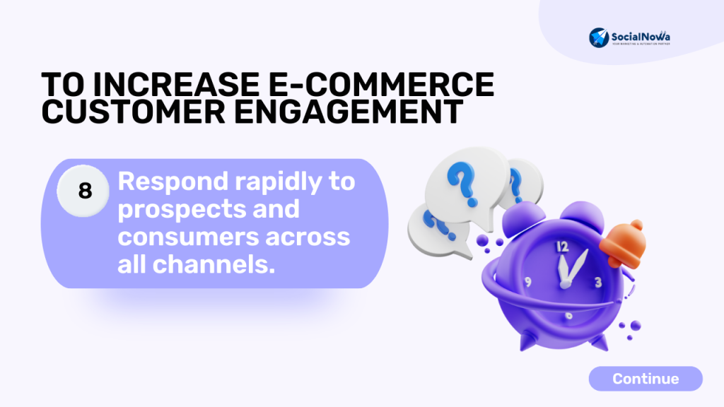 Respond rapidly to prospects and consumers across all channels.