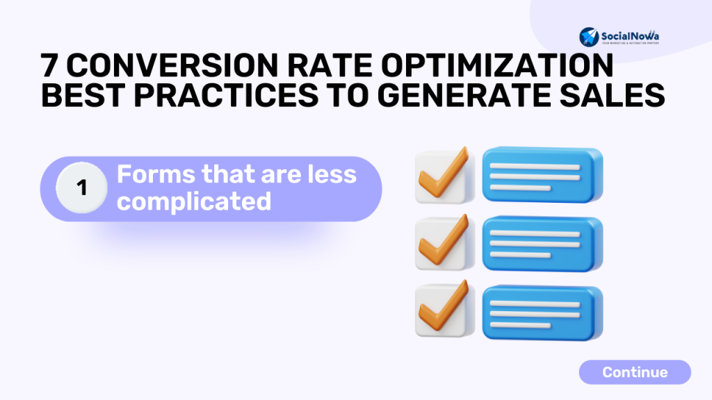 Forms that are less complicated