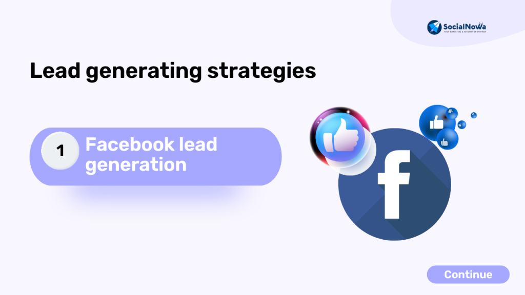 Lead generating strategies
