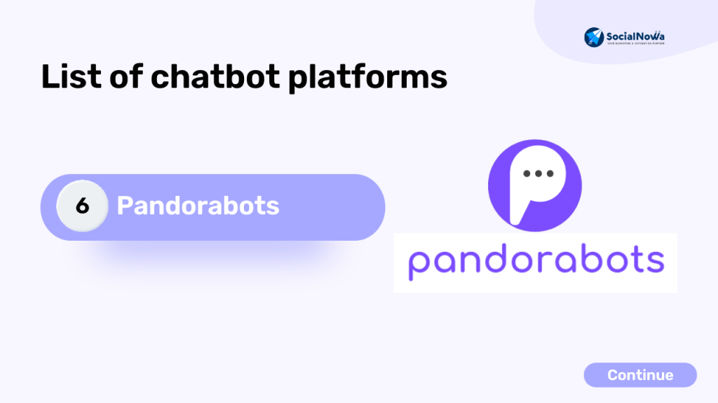 pandorabots | ai chatbot platforms