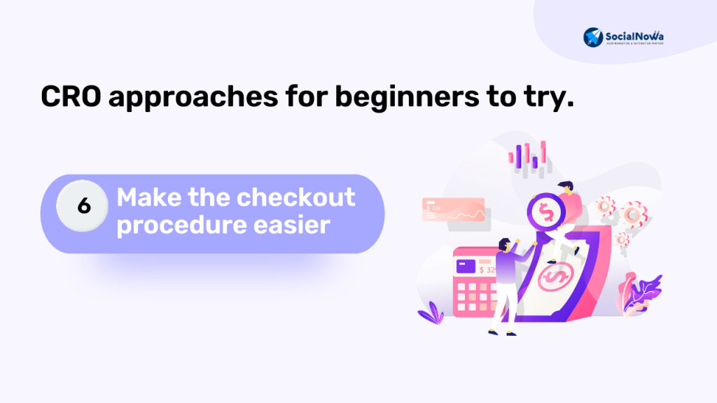 Make the checkout procedure easier