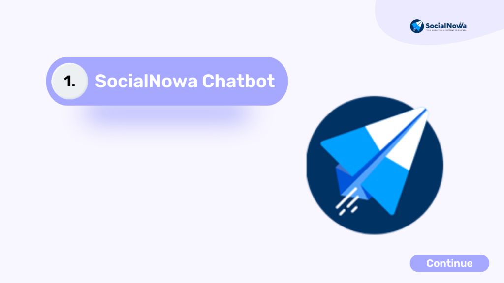 SocialNowa chatbot